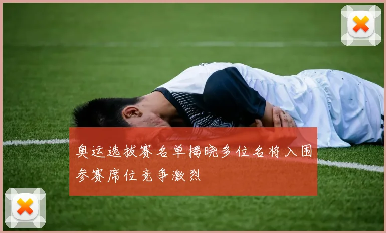 奥运选拔赛名单揭晓多位名将入围参赛席位竞争激烈